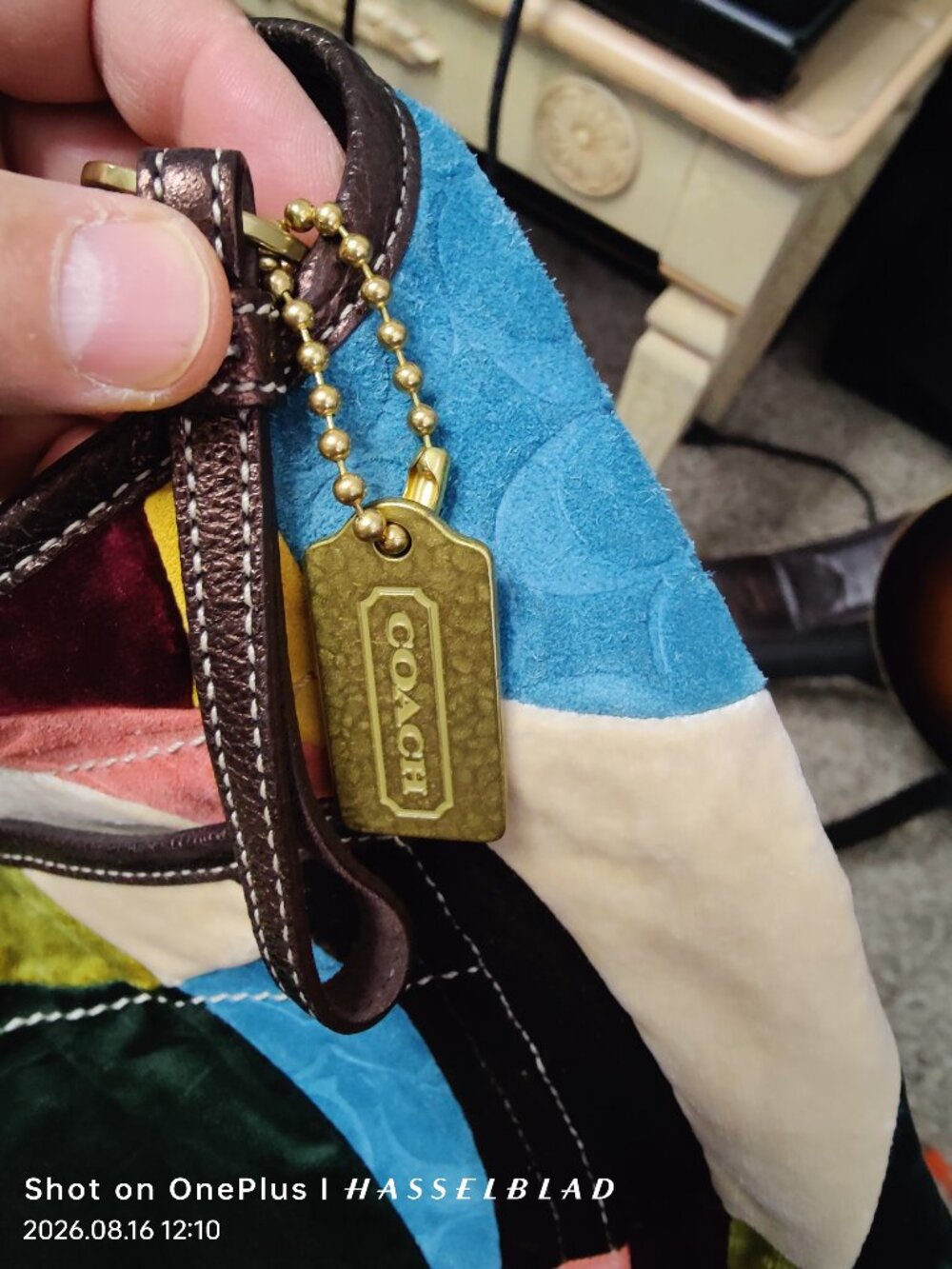 Rare COACH # 11315 LTD Edition Shoulder Bag Patchwork Hobo - Picture 4 of 4